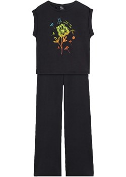 T-shirt dziewczęcy + legginsy Flared  (2 części), bawełna organiczna ze sklepu bonprix w kategorii Komplety dziewczęce - zdjęcie 170617915