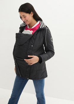 Kurtka ciążowa z wstawką  na nosidełko niemowlęce ze sklepu bonprix w kategorii Kurtki ciążowe - zdjęcie 170617956