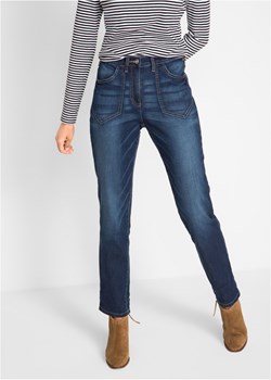 Dżinsy ze stretchem Slim Fit, High Waist ze sklepu bonprix w kategorii Jeansy damskie - zdjęcie 170618106