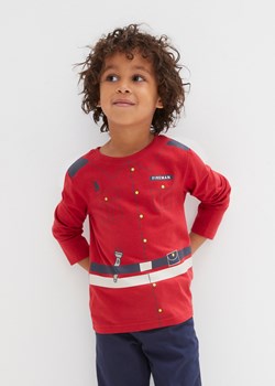 Shirt dziecięcy z długim rękawem, bawełna organiczna ze sklepu bonprix w kategorii T-shirty chłopięce - zdjęcie 170618328