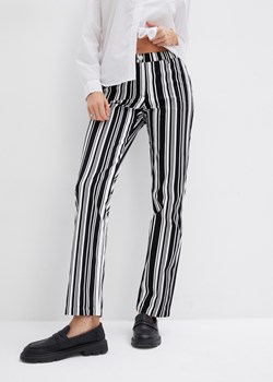 Spodnie ze stretchem ze sklepu bonprix w kategorii Spodnie damskie - zdjęcie 170618636