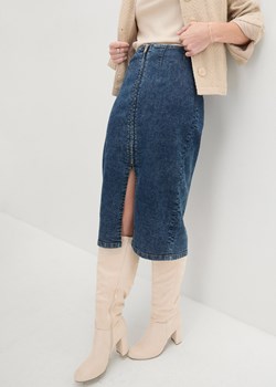 Spódnica dżinsowa ze sklepu bonprix w kategorii Spódnice - zdjęcie 170619065