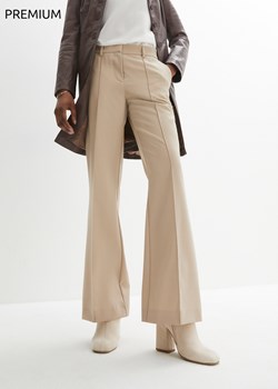 Spodnie wełniane z chłodzącej wełny ze sklepu bonprix w kategorii Spodnie damskie - zdjęcie 170619649