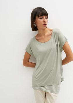 Długi shirt 2 w 1 ze sklepu bonprix w kategorii Bluzki damskie - zdjęcie 170619795