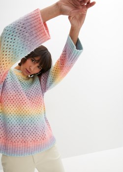 Sweter w cieniowanym kolorze ze sklepu bonprix w kategorii Swetry damskie - zdjęcie 170619798