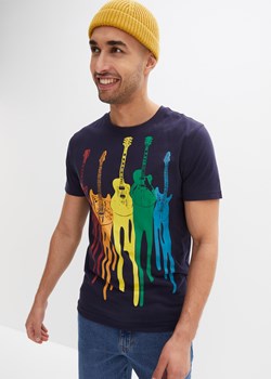 T-shirt Slim Fit ze sklepu bonprix w kategorii T-shirty męskie - zdjęcie 170620226