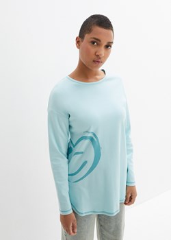 Shirt z długim rękawem ze sklepu bonprix w kategorii Bluzki damskie - zdjęcie 170620789
