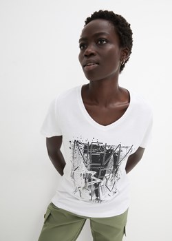 T-shirt ze sklepu bonprix w kategorii Bluzki damskie - zdjęcie 170621186
