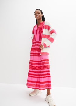 Długa sukienka ze zrównoważonej wiskozy ze sklepu bonprix w kategorii Sukienki - zdjęcie 170621486