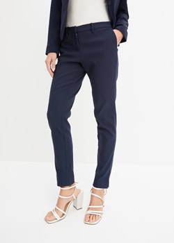 Spodnie ze stretchem ze sklepu bonprix w kategorii Spodnie damskie - zdjęcie 170621707