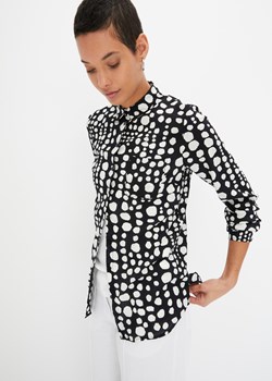 Długa bluzka z nadrukiem, ze zrównoważonej wiskozy ze sklepu bonprix w kategorii Koszule damskie - zdjęcie 170621768