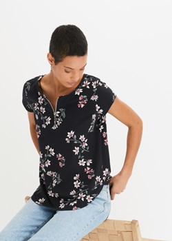 Shirt z zamkiem ze sklepu bonprix w kategorii Bluzki damskie - zdjęcie 170621875