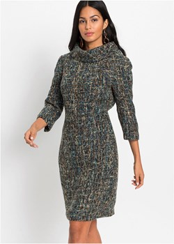 Sukienka ołówkowa tweedowa ze sklepu bonprix w kategorii Sukienki - zdjęcie 170622115