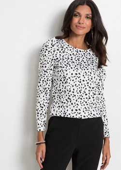 Shirt z długim rękawem ze sklepu bonprix w kategorii Bluzki damskie - zdjęcie 170622188