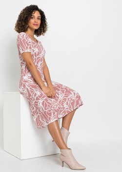 Sukienka z dżerseju z nadrukiem ze sklepu bonprix w kategorii Sukienki - zdjęcie 170622215