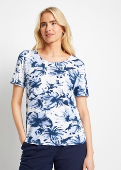 Shirt w kwiaty ze sklepu bonprix w kategorii Bluzki damskie - zdjęcie 170622357