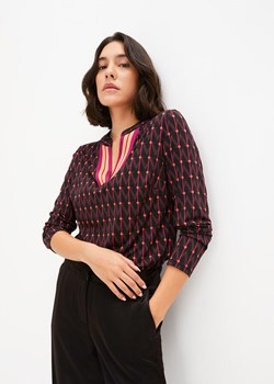 Shirt z długim rękawem, wzorzysty ze sklepu bonprix w kategorii Bluzki damskie - zdjęcie 170622547