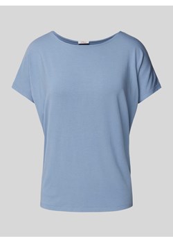 T-shirt w jednolitym kolorze ze sklepu Peek&Cloppenburg  w kategorii Bluzki damskie - zdjęcie 170624305