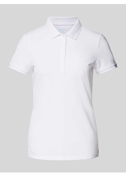 Koszulka polo o kroju regular fit w jednolitym kolorze ze sklepu Peek&Cloppenburg  w kategorii Bluzki damskie - zdjęcie 170624355