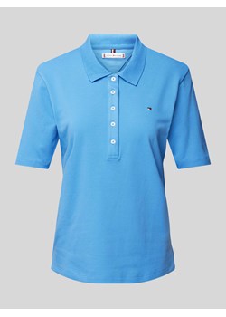 Koszulka polo z krótką listwą guzikową ze sklepu Peek&Cloppenburg  w kategorii Bluzki damskie - zdjęcie 170624377