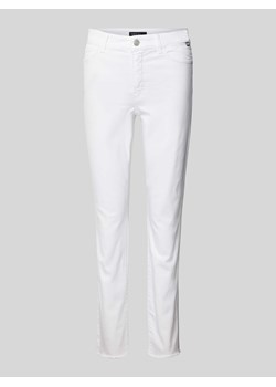 Jeansy o kroju slim fit w jednolitym kolorze ze sklepu Peek&Cloppenburg  w kategorii Jeansy damskie - zdjęcie 170624386