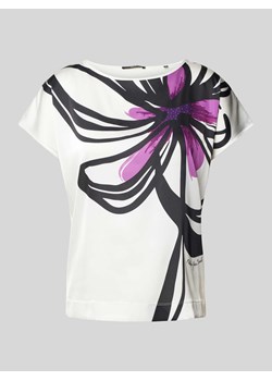 T-shirt z kwiatowym wzorem ze sklepu Peek&Cloppenburg  w kategorii Bluzki damskie - zdjęcie 170624418