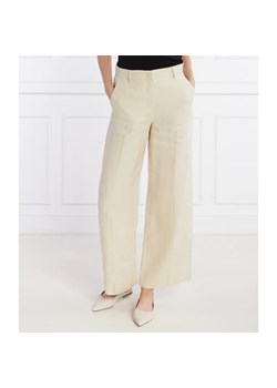 Weekend MaxMara Lniane spodnie MALIZIA | Loose fit ze sklepu Gomez Fashion Store w kategorii Spodnie damskie - zdjęcie 170624896