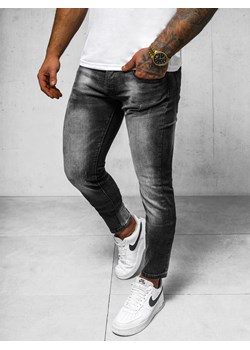 Spodnie jeansowe męskie czarne OZONEE NB/MP0064NZ ze sklepu ozonee.pl w kategorii Jeansy męskie - zdjęcie 170627188