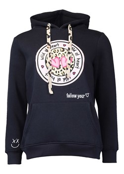 Zwillingsherz Bluza &quot;Kelly&quot; w kolorze granatowym ze sklepu Limango Polska w kategorii Bluzy damskie - zdjęcie 170628899