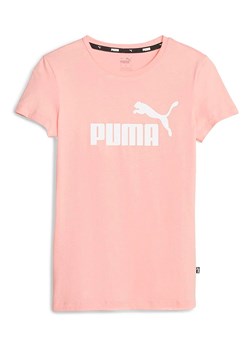 Puma Koszulka &quot;ESS+&quot; w kolorze jasnoróżowym ze sklepu Limango Polska w kategorii Bluzki damskie - zdjęcie 170629298