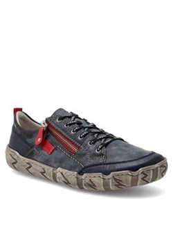 Rieker Sneakersy L0302-14 Granatowy ze sklepu MODIVO w kategorii Półbuty damskie - zdjęcie 170629589