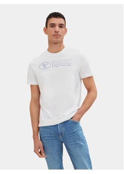 Tom Tailor T-Shirt 1035611 Biały Regular Fit ze sklepu MODIVO w kategorii T-shirty męskie - zdjęcie 170629615