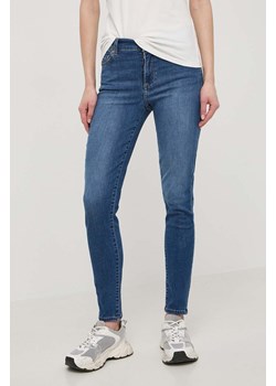 Liu Jo jeansy damskie kolor niebieski ze sklepu ANSWEAR.com w kategorii Jeansy damskie - zdjęcie 170632766