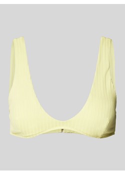 Top bikini z fakturowanym wzorem ze sklepu Peek&Cloppenburg  w kategorii Stroje kąpielowe - zdjęcie 170634707