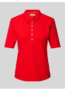 Koszulka polo z krótką listwą guzikową ze sklepu Peek&Cloppenburg  w kategorii Bluzki damskie - zdjęcie 170635137