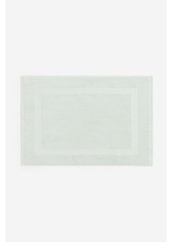 H & M - Welurowy dywanik łazienkowy - Zielony ze sklepu H&M w kategorii Dywaniki łazienkowe - zdjęcie 170635318