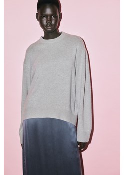 H & M - Obszerny sweter kaszmirowy - Brązowy ze sklepu H&M w kategorii Swetry damskie - zdjęcie 170635397