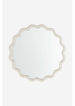 H & M - Wavy mirror - Beżowy ze sklepu H&M w kategorii Lustra - zdjęcie 170635447
