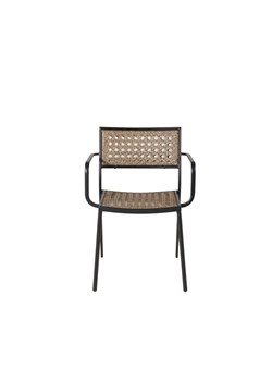 H & M - Paola Krzesło 4 Sztuki - Brązowy ze sklepu H&M w kategorii Krzesła ogrodowe - zdjęcie 170635597
