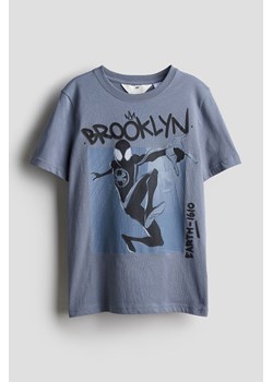 H & M - T-shirt z nadrukiem - Szary ze sklepu H&M w kategorii T-shirty chłopięce - zdjęcie 170635618