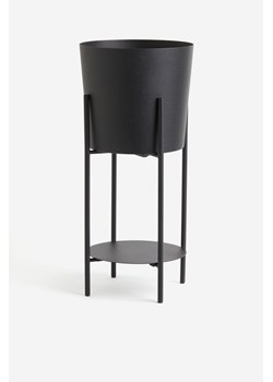 H & M - Duża osłona na doniczkę na stojaku - Czarny ze sklepu H&M w kategorii Donice i kwietniki ogrodowe - zdjęcie 170635779