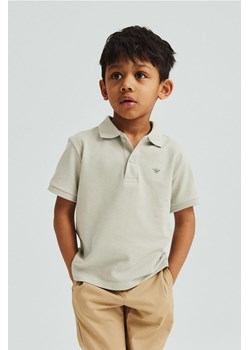 H & M - Top polo z bawełnianej piki - Zielony ze sklepu H&M w kategorii T-shirty chłopięce - zdjęcie 170635869