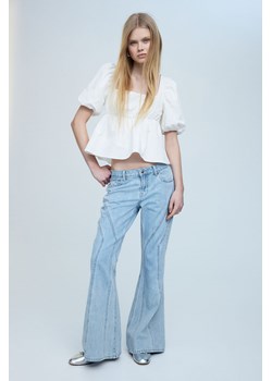 H & M - Flared Low Jeans - Niebieski ze sklepu H&M w kategorii Jeansy damskie - zdjęcie 170636085