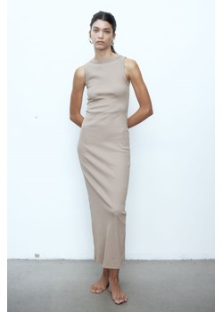 H & M - Sukienka bodycon w prążki - Brązowy ze sklepu H&M w kategorii Sukienki - zdjęcie 170636459