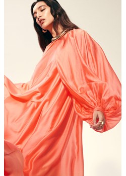 H & M - Obszerna sukienka maxi - Pomarańczowy ze sklepu H&M w kategorii Sukienki - zdjęcie 170636585