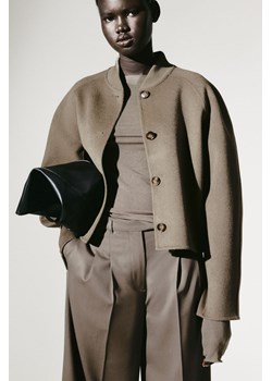 H & M - Wełniana kurtka - Beżowy ze sklepu H&M w kategorii Kurtki damskie - zdjęcie 170636717