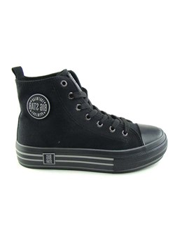 BIG STAR Sneakersy w kolorze czarnym ze sklepu Limango Polska w kategorii Trampki damskie - zdjęcie 170637805