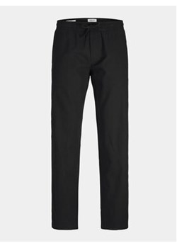 Jack&Jones Spodnie materiałowe Summer 12248606 Czarny Relaxed Fit ze sklepu MODIVO w kategorii Spodnie męskie - zdjęcie 170640909