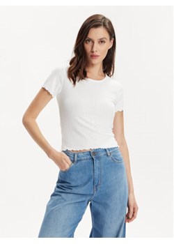 ONLY T-Shirt Emma 15201206 Biały Regular Fit ze sklepu MODIVO w kategorii Bluzki damskie - zdjęcie 170641055