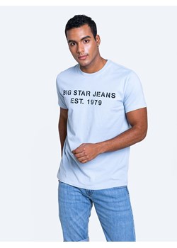 BIG STAR T-shirt w kolorze jasnoniebieskim ze sklepu Limango Polska w kategorii T-shirty męskie - zdjęcie 170641295